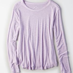 Soft and Sexy American Eagle Purple Shirt